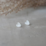 Glee Jewelry Heart Stud Earrings