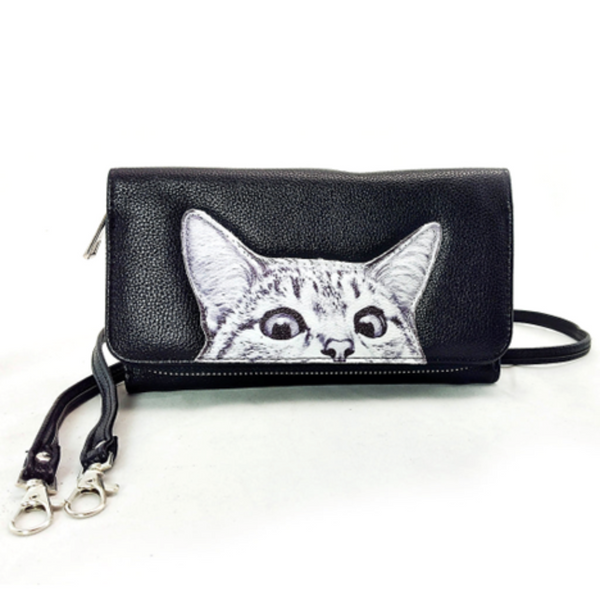 Peeking Cat Wallet