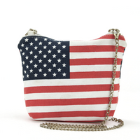 American Flag Crossbody Bag