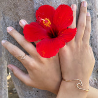 Mahina Wave Rings