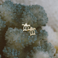 Glee Jewelry - Honu Stud Earrings