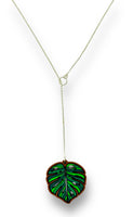 Monstera Leaf Necklace