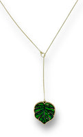 Monstera Leaf Necklace