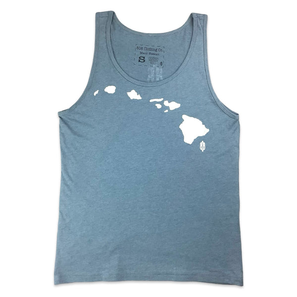 Hawaiian Islands 808 Tank Top