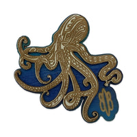 Tribal He'e Wood Magnet (Octopus)