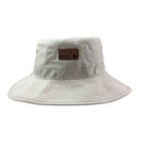 Maui Leather Patch Bucket Hat