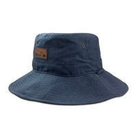 Maui Leather Patch Bucket Hat