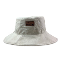 Maui Leather Patch Bucket Hat