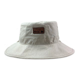 Maui Leather Patch Bucket Hat