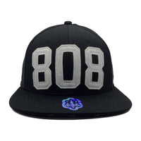 808 Applique Flatbill Hat