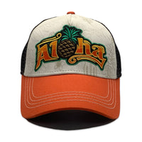 Aloha Pineapple Trucker Hat