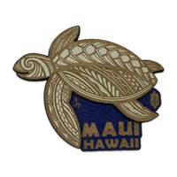 Tattoo Honu Wood Magnet