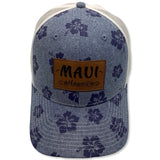 Hibiscus Maui Hawaii Trucker Hat