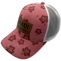 Hibiscus Maui Hawaii Trucker Hat