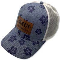 Hibiscus Maui Hawaii Trucker Hat