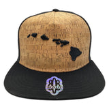Hawaiian Islands 3D Flatbill Trucker Hat