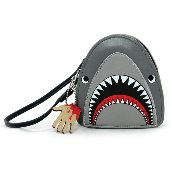 Scary Shark Wristlet