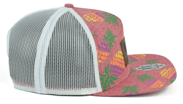 Hawaiian Hook Flatbill Hat – 808 Clothing Co Maui