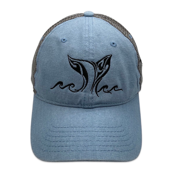 White Whale Baseball Hat - Dark Grey