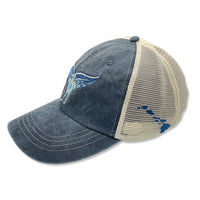 Whale Tail 2 Trucker hat